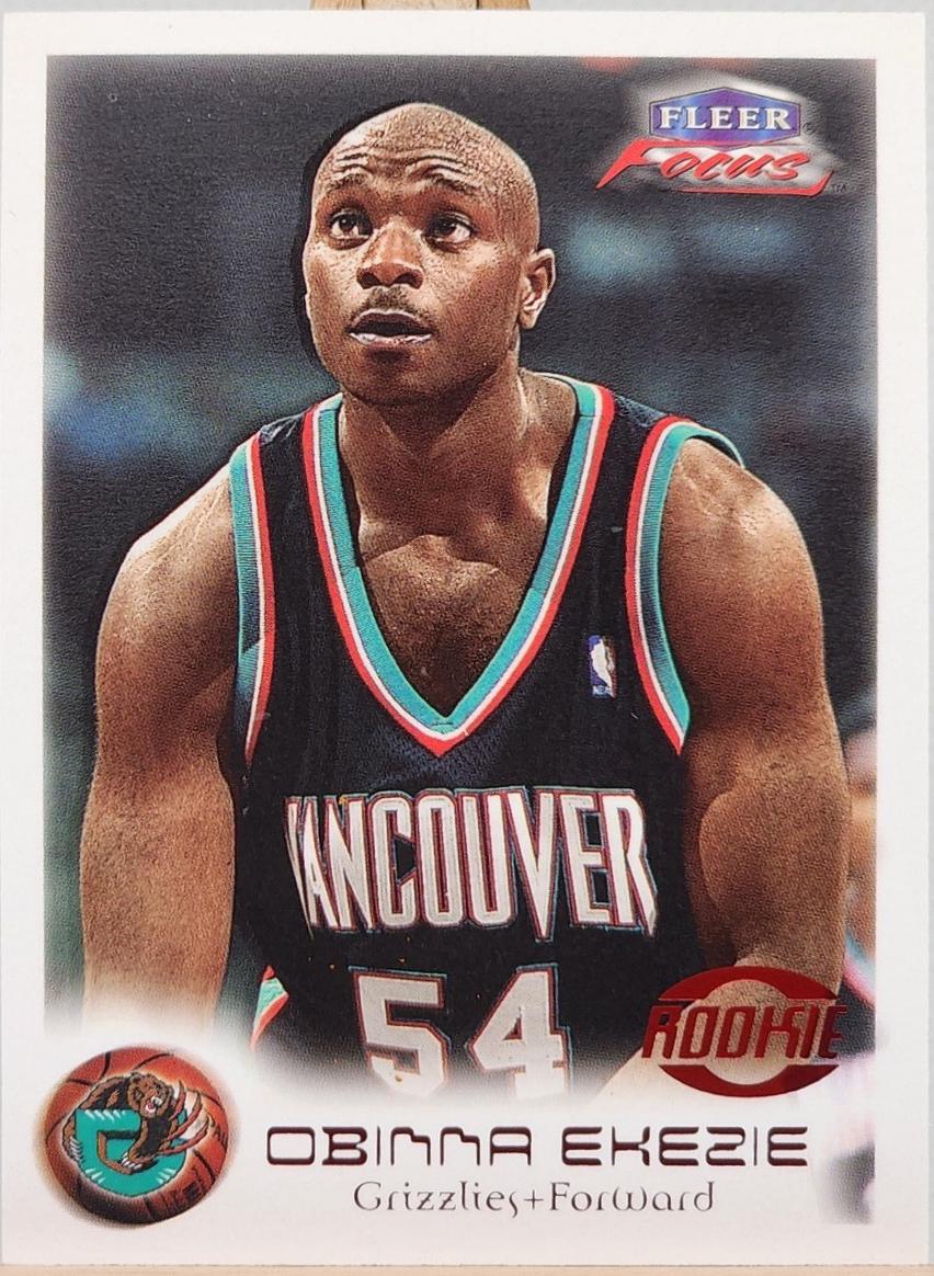 Obinna Ekezie #134 1999-00 Fleer Focus Basketball
