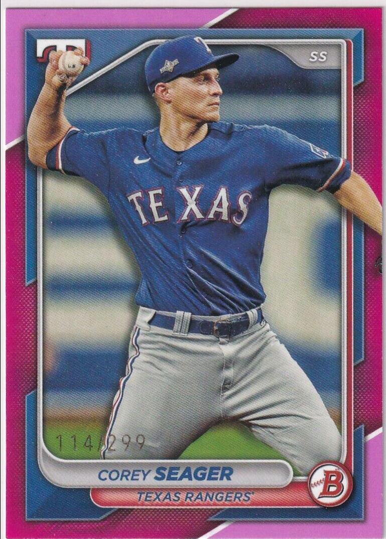 Corey Seager [Fuchsia] #24