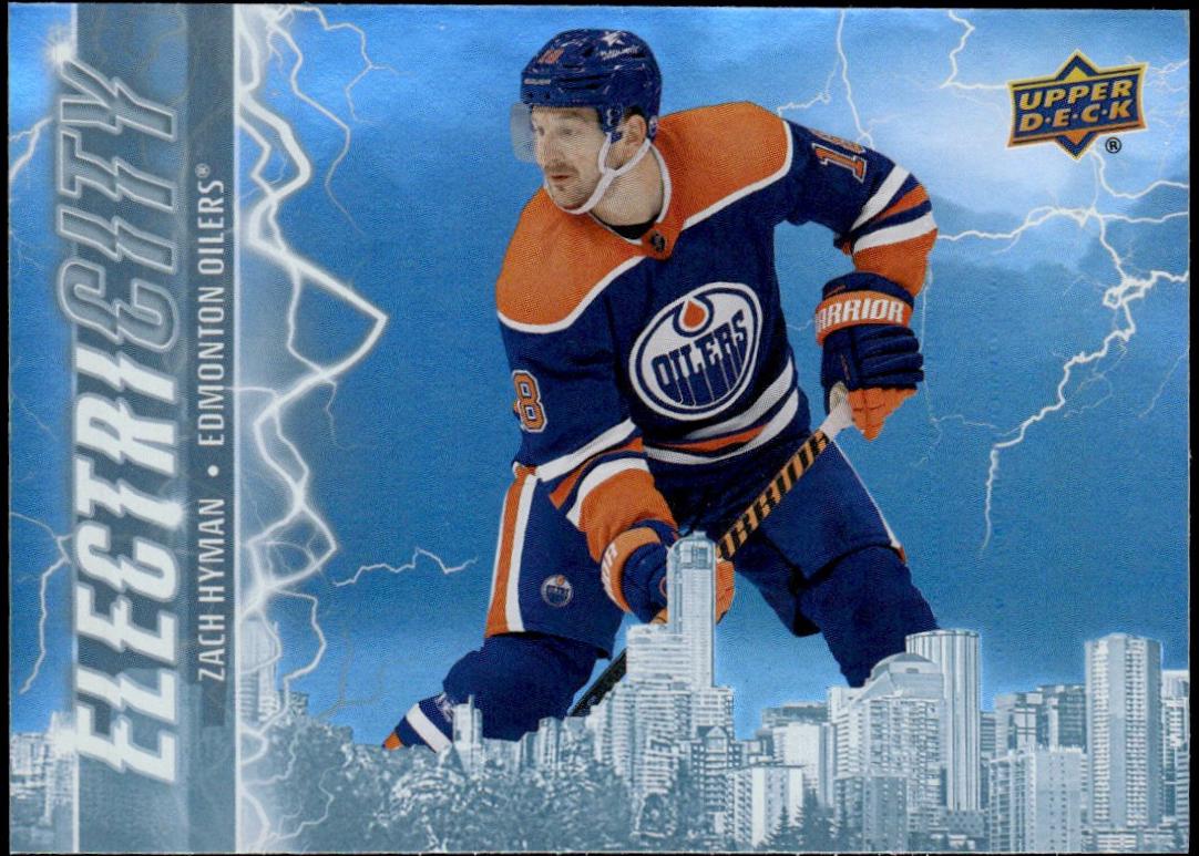 Zach Hyman #EC-4 Hockey Cards 2024 Upper Deck ElectriCITY