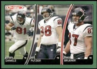 Owen Daniels, Mark Bruener, Jeb Putzier