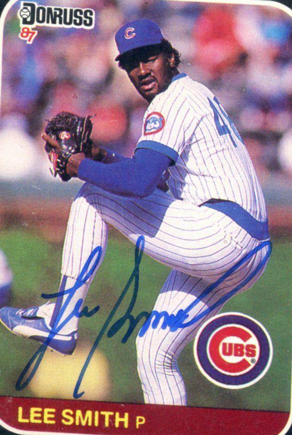 Lee Smith #292 Baseball Cards 1987 Donruss