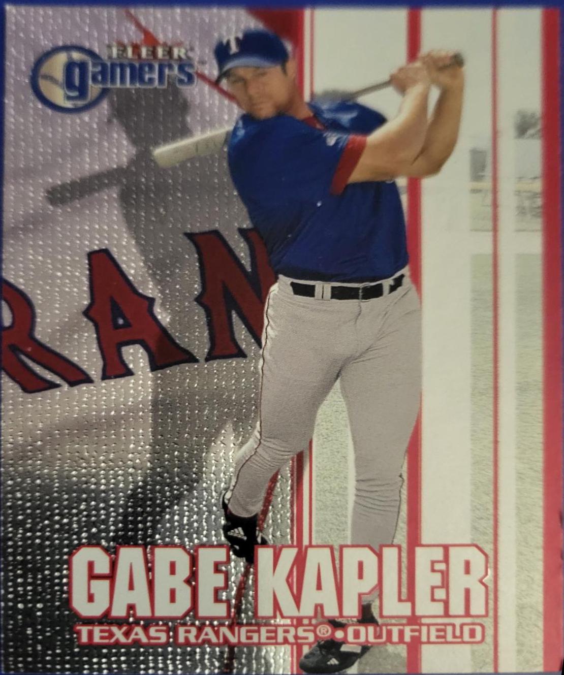Gabe Kapler #14 Baseball Cards 2000 Fleer Gamers