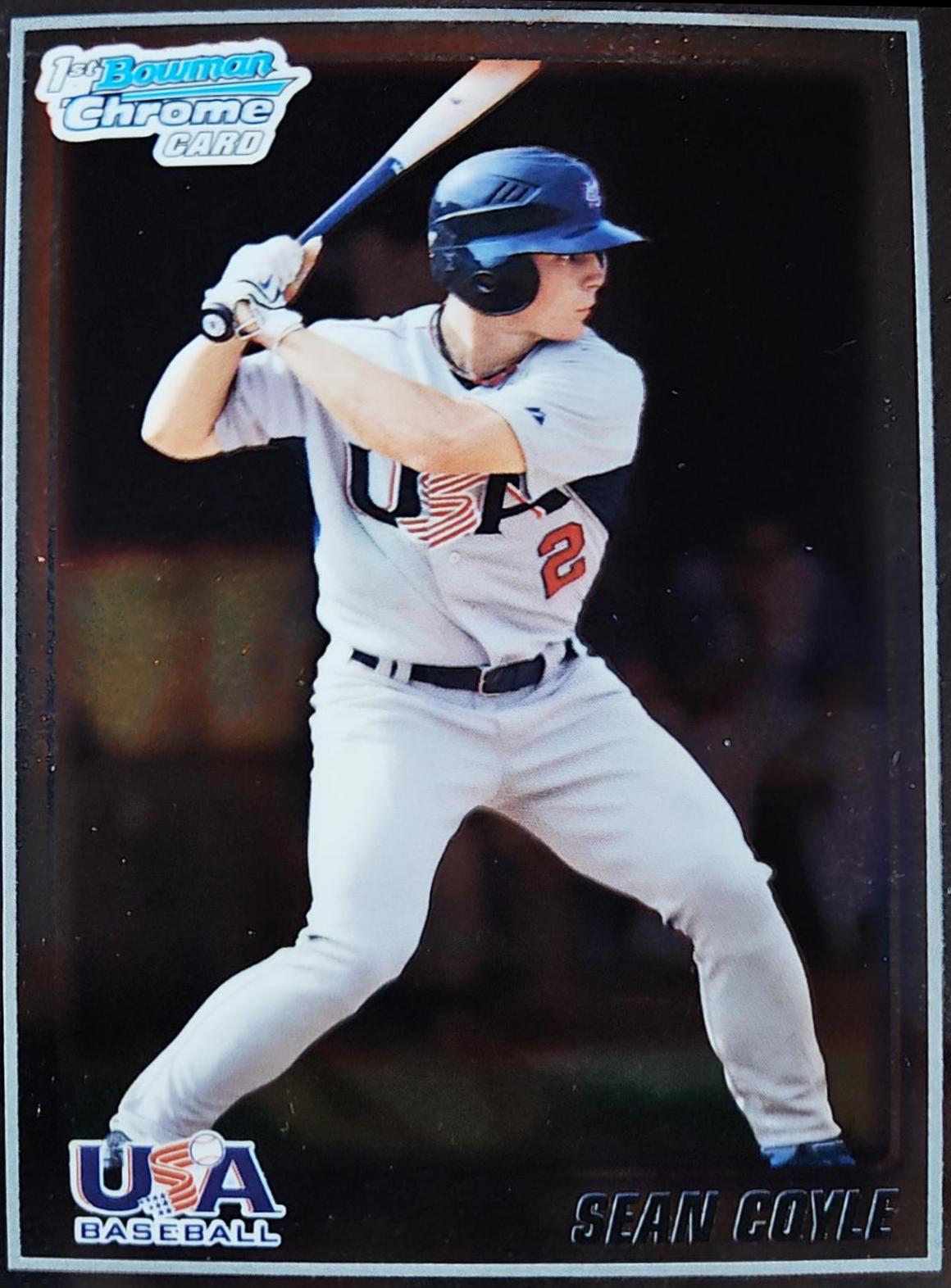 Sean Coyle #USA-BC4 Baseball Cards 2010 Bowman Chrome 18U USA Baseball