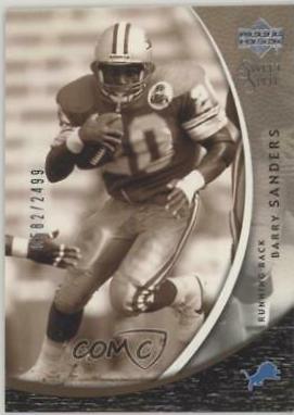 Barry Sanders #104 2004 Upper Deck Sweet Spot Football
