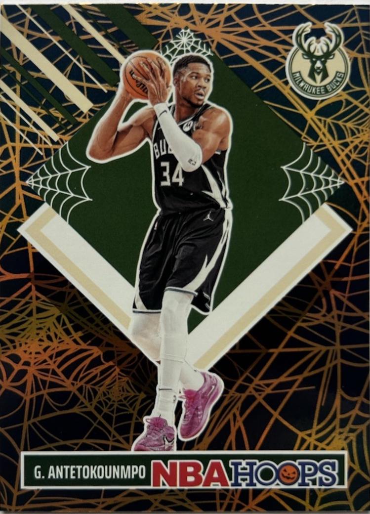 Giannis Antetokounmpo [Holo Web] #288 Prices | 2024 Panini Haunted Hoops |  Basketball Cards