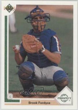Brook Fordyce #64 Baseball Cards 1991 Upper Deck