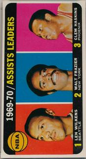 Assists Leaders: Len Wilkens / Walt Frazier / Clem Haskins