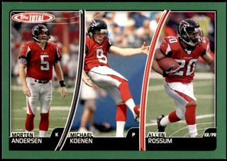 Michael Koenen, Morten Andersen, Allen Rossum