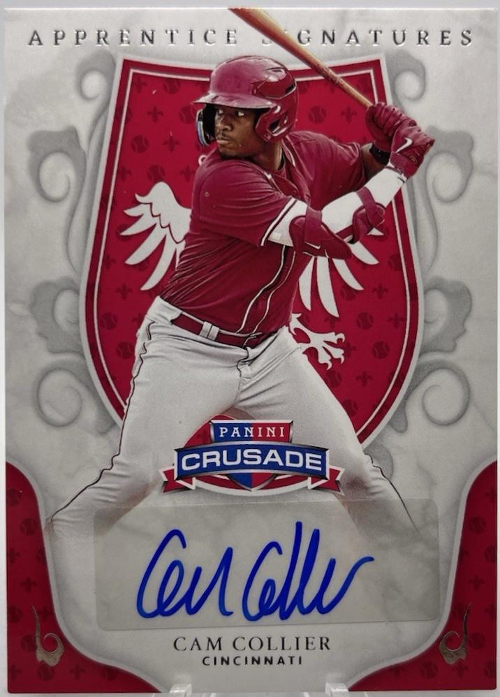 Cam Collier #AS-CCL Baseball Cards 2024 Panini Crusade Apprentice Signatures