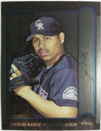 Jermaine Van Buren #396 1999 Bowman International Baseball