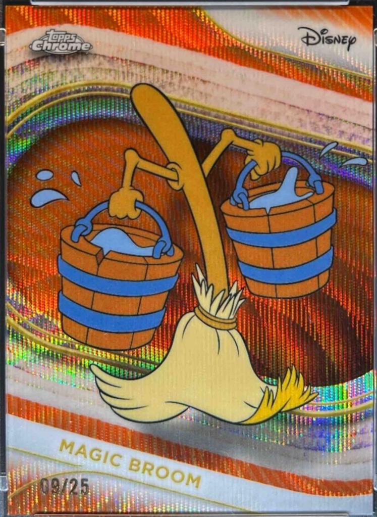 Magic Broom [Orange Wave Refractor] #189