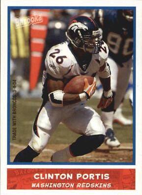 Clinton Portis #125 2004 Bazooka Football