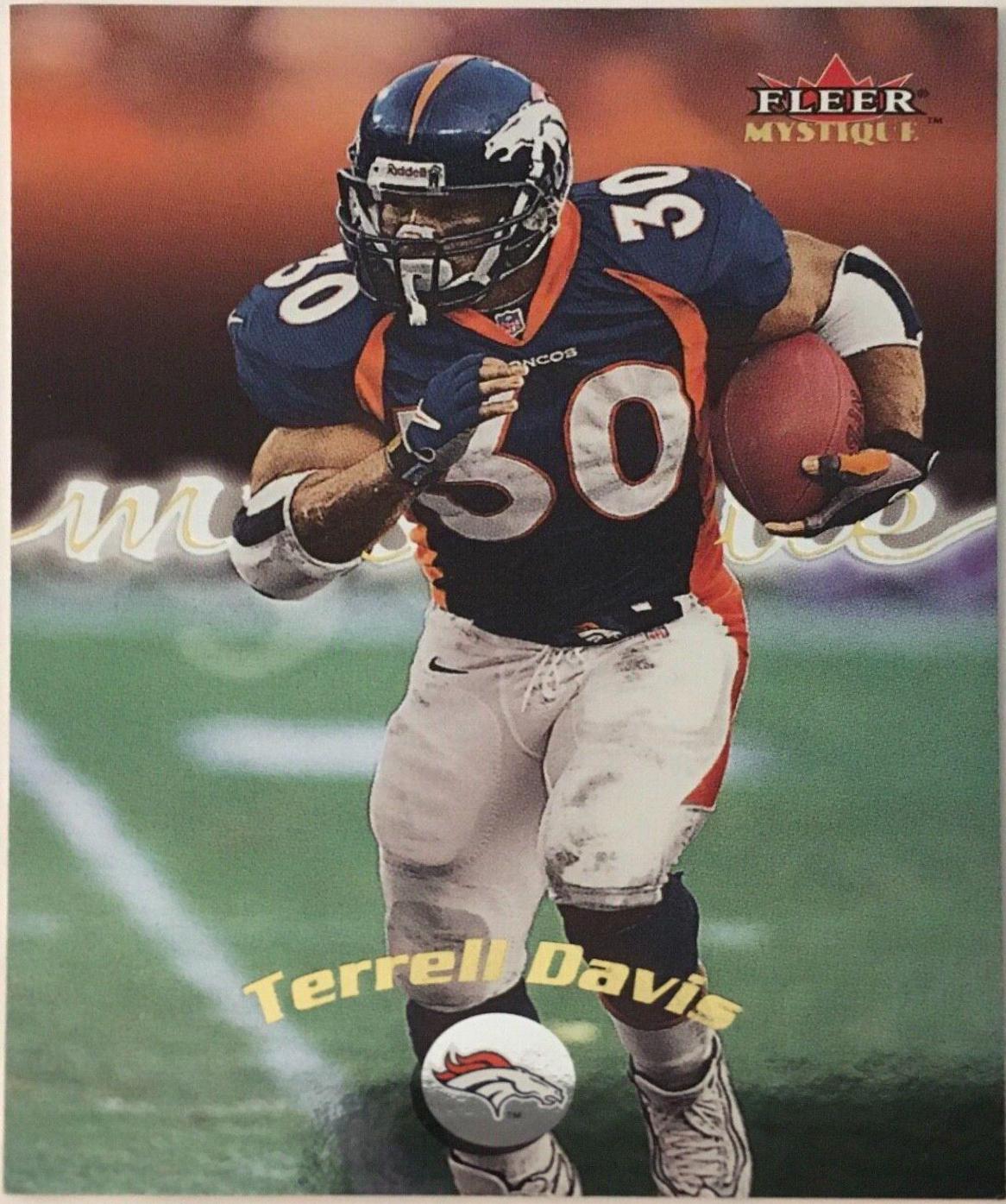 Terrell Davis #3 Football Cards 2000 Fleer Mystique