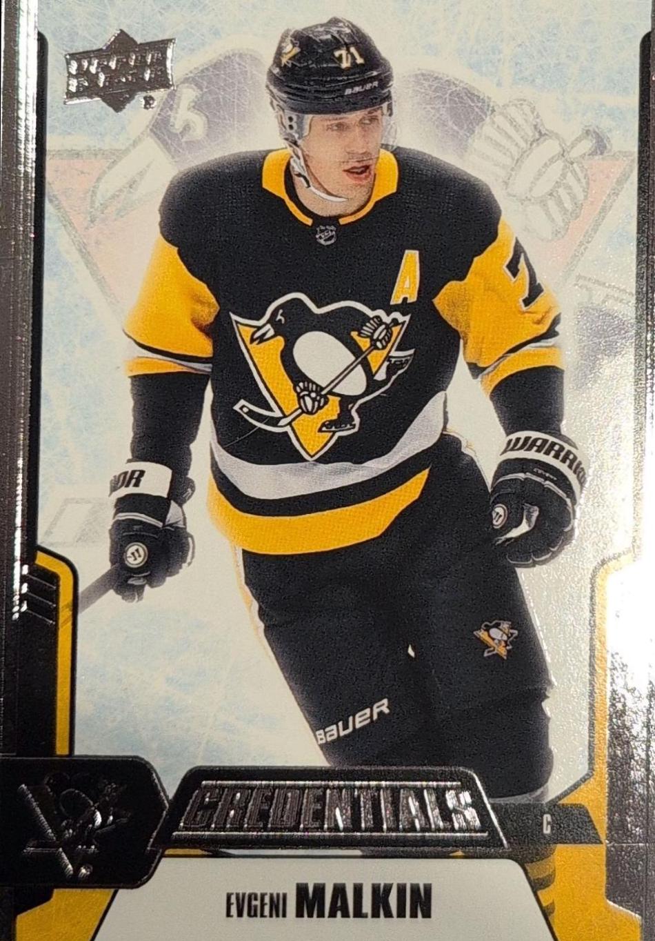 Evgeni Malkin #23 2019-20 Upper Deck Credentials Hockey