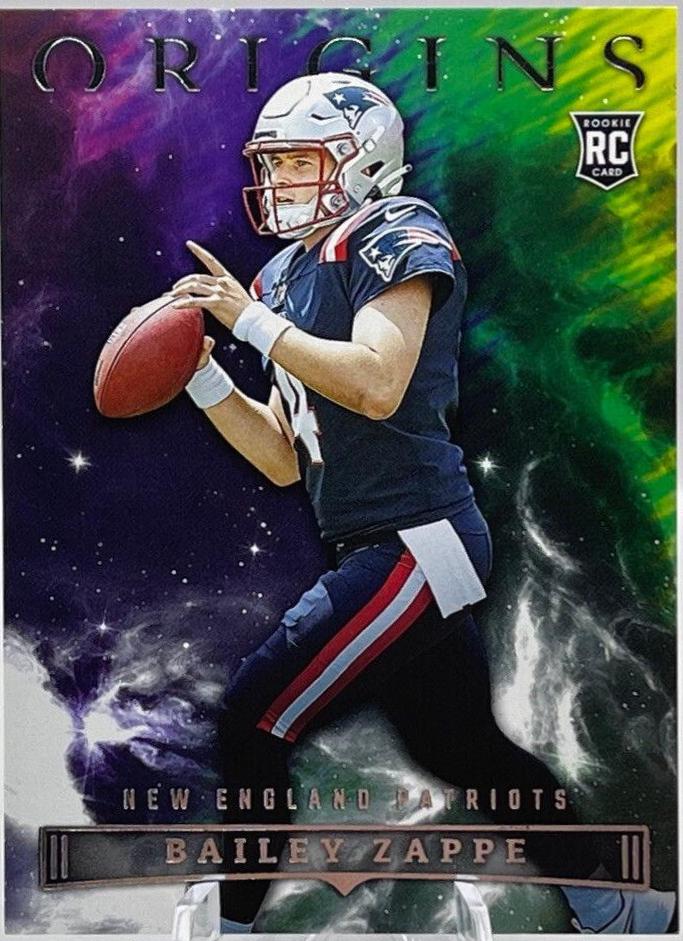 Bailey Zappe #122 2022 Panini Origins Football