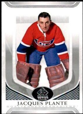 Jacques Plante #11 Hockey Cards 2020 SP Signature Edition Legends