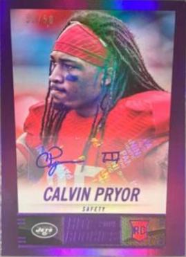Calvin Pryor [Autograph Purple] #348