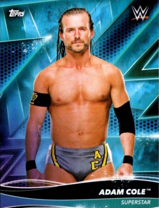 Adam Cole #1 Wrestling Cards 2021 Topps WWE Superstars