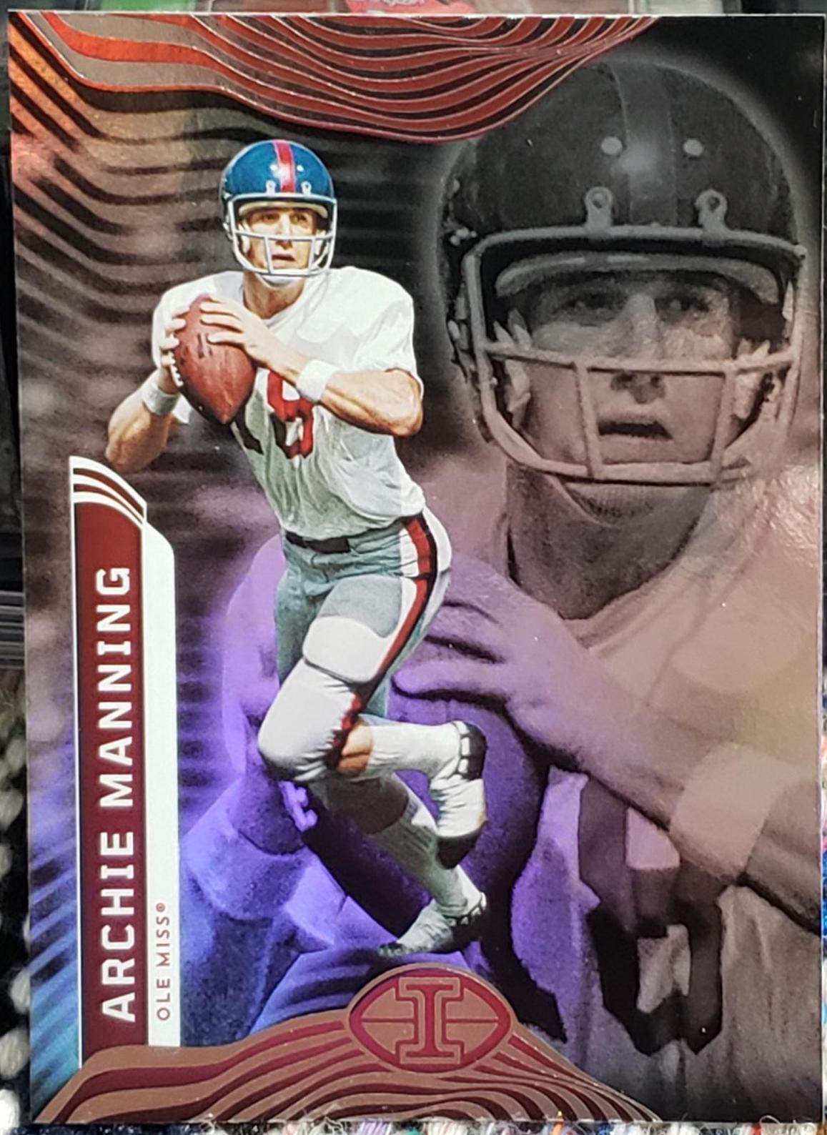 Archie Manning #2 Football Cards 2023 Panini Chronicles Draft Picks Illusions