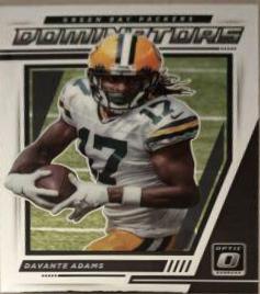 Davante Adams #DM-DA Football Cards 2021 Panini Donruss Optic Dominators