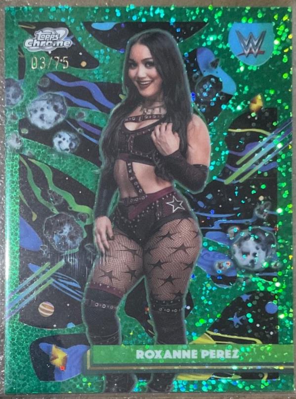Roxanne Perez [Green Space Dust Refractor] #52 Prices | 2026 Topps