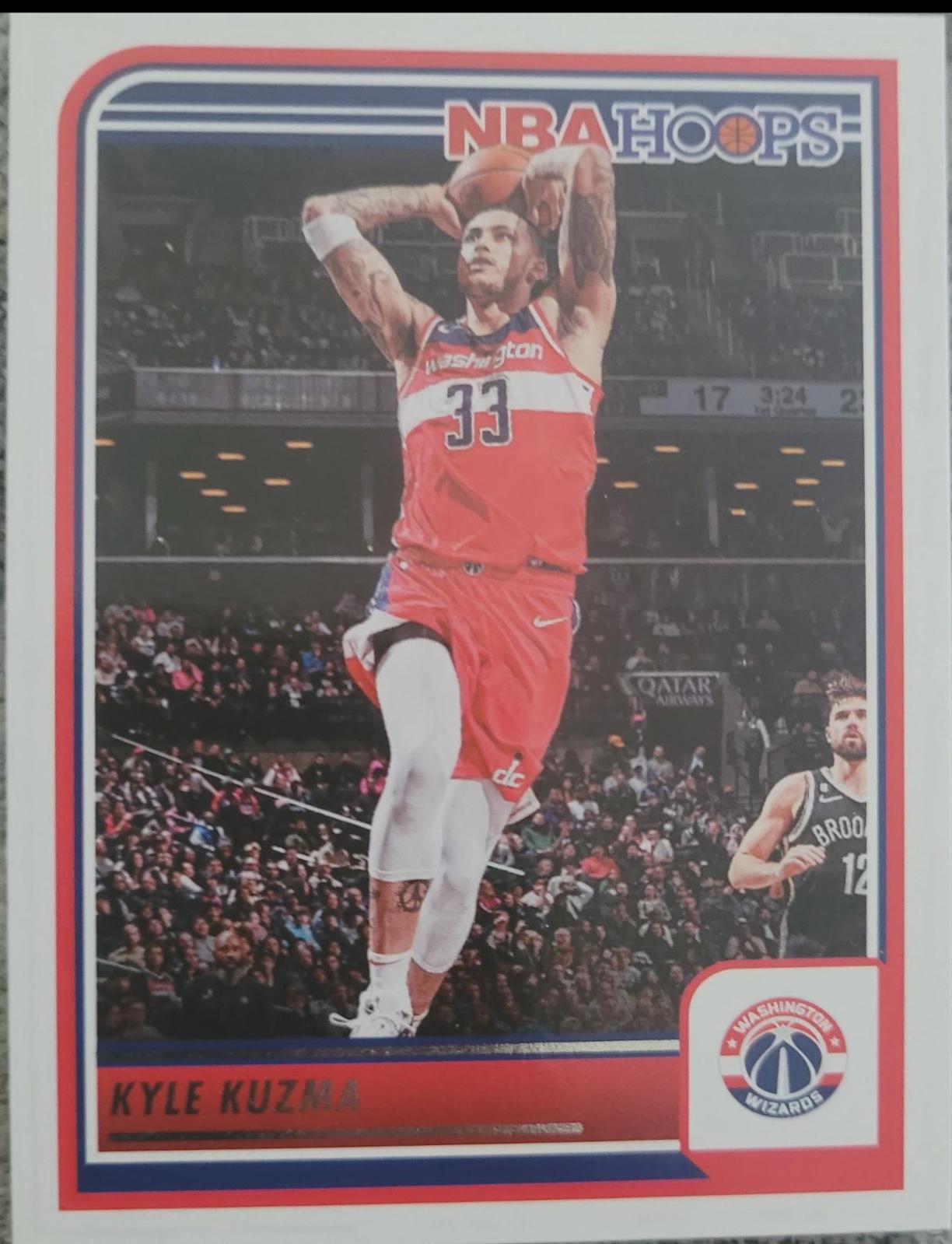 Kyle Kuzma #171 Basketball Cards 2023 Panini Hoops