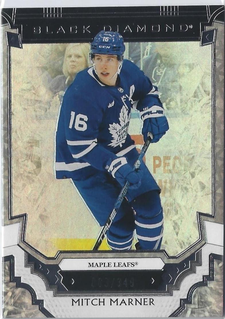 Mitch Marner #BDB-MM 2023 Upper Deck Black Diamond Hockey