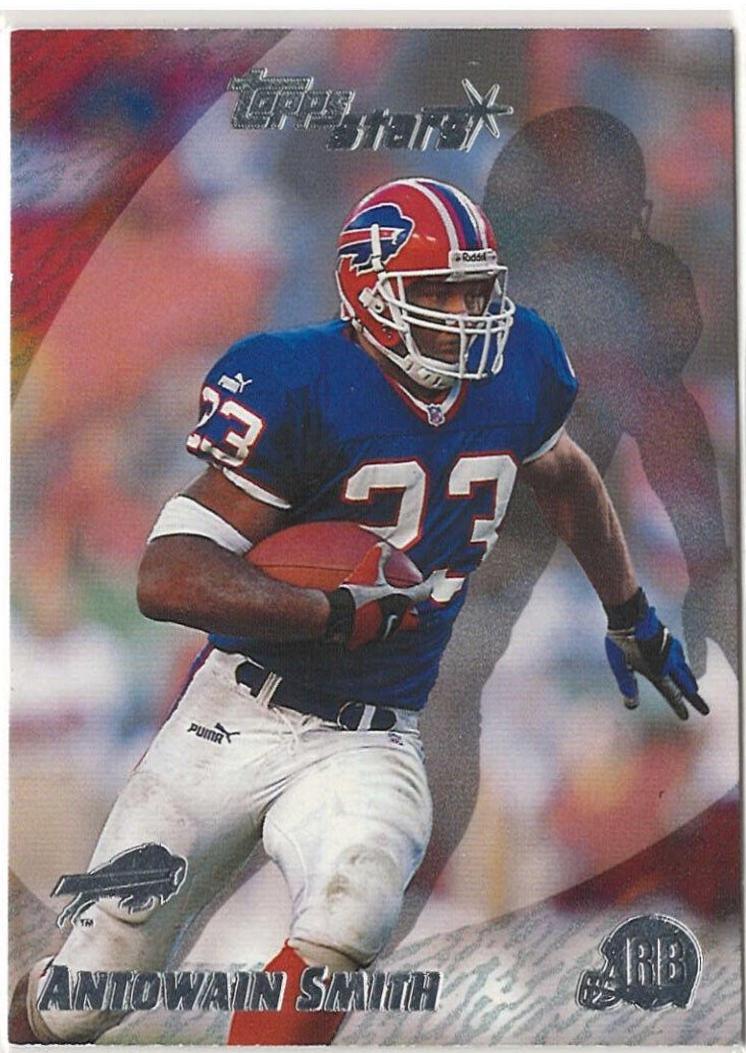 Antowain Smith #14 Football Cards 2000 Topps Stars