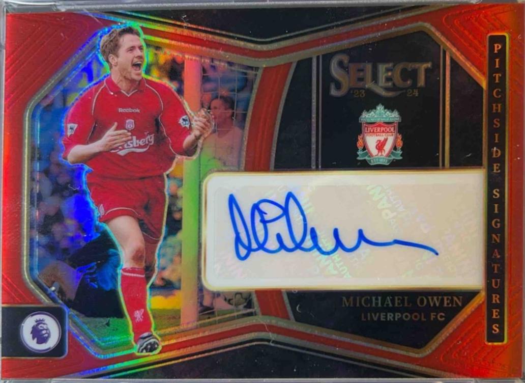 Michael Owen [Red] #PS-MO Prices | 2023 Panini Select Premier