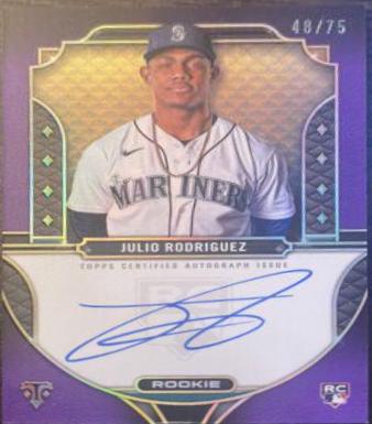 Julio Rodriguez [Amethyst] #RA-JR Prices | 2022 Topps Triple