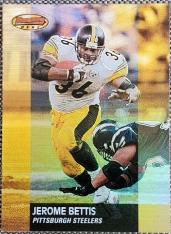 Jerome Bettis #19 Football Cards 2001 Bowman's Best