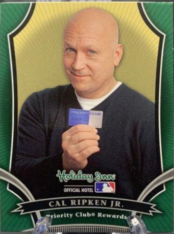 Cal Ripken #4 Baseball Cards 2007 Upper Deck Holiday Inn Cal Ripken