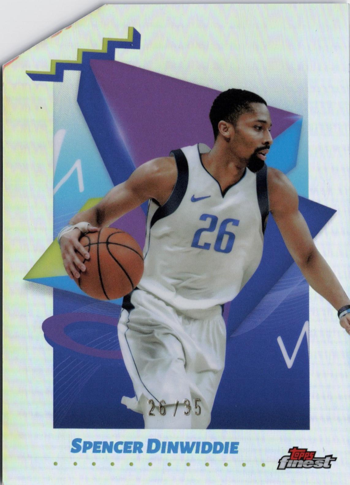 Spencer Dinwiddie [Die-Cut Refractor] #140