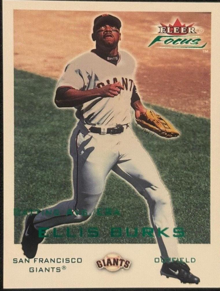 Ellis Burks #28 2001 Fleer Focus Baseball