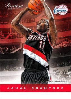Jamal Crawford #30 Basketball Cards 2012 Panini Prestige