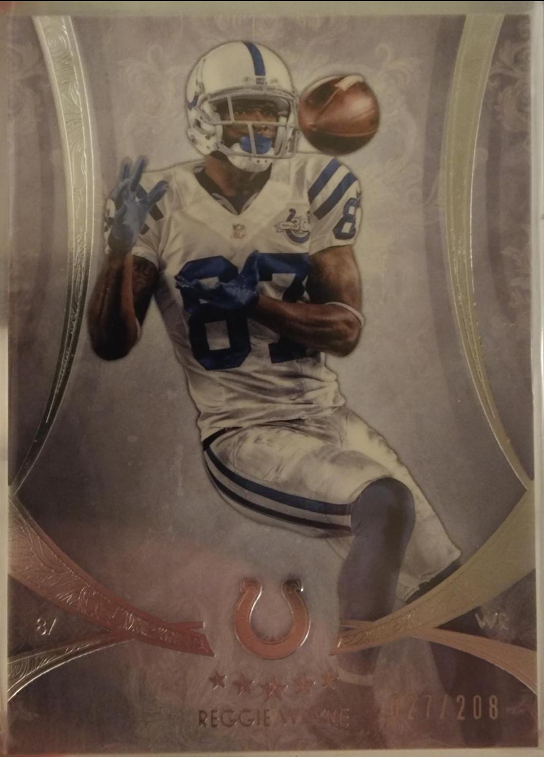 Reggie Wayne #88 Football Cards 2013 Topps Five Star