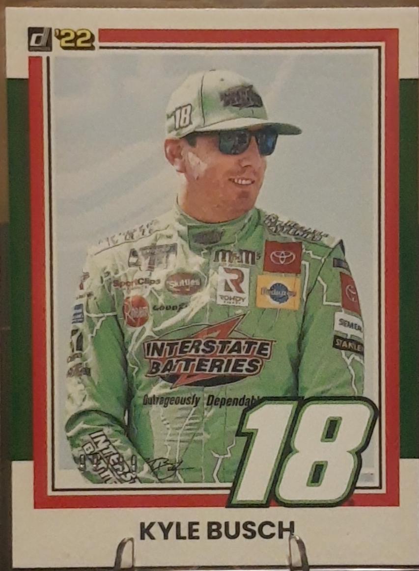 Kyle Busch [Green] #134 Prices | 2022 Panini Donruss Nascar | Racings Cards