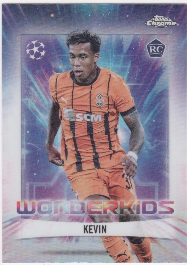 Kevin #WK-20 Soccer Cards 2024 Topps Chrome UEFA Wonderkids