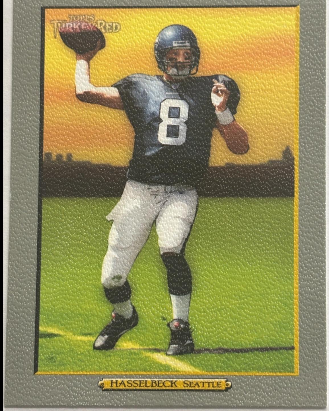Matt Hasselbeck #107 2005 Topps Turkey Red Football