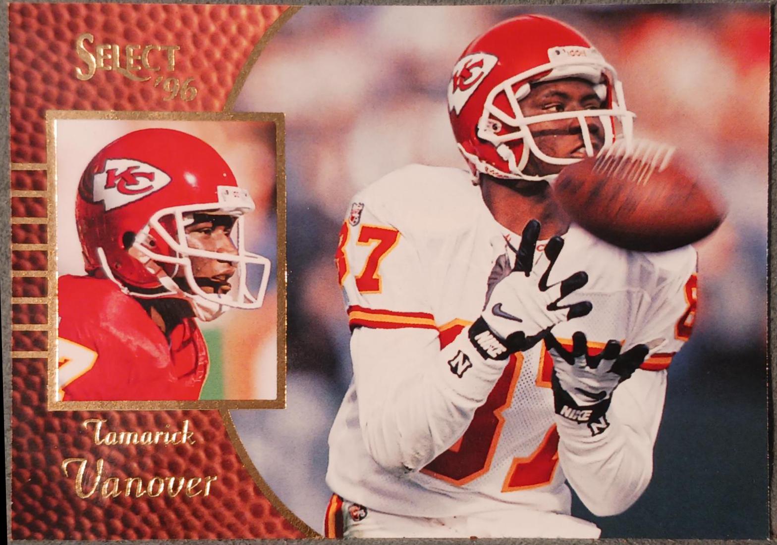Tamarick Vanover #5 Football Cards 1996 Select