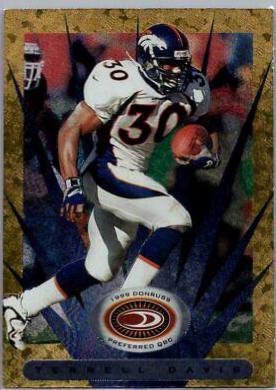 Terrell Davis #86 1999 Panini Donruss Preferred Football