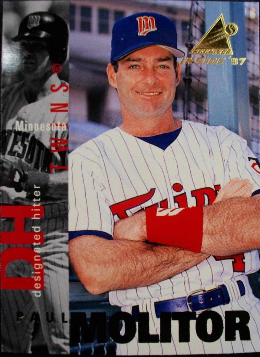 Paul Molitor #14 Baseball Cards 1997 Pinnacle Inside