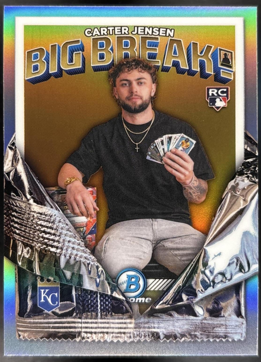 Carter Jensen #BB-3 2026 Bowman Chrome Baseball Big Break