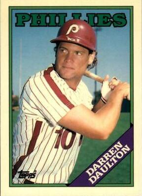 Darren Daulton #468 Baseball Cards 1988 Topps Tiffany