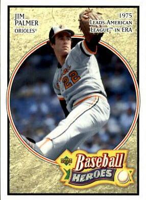 Jim Palmer #37 Baseball Cards 2005 Upper Deck Baseball Heroes