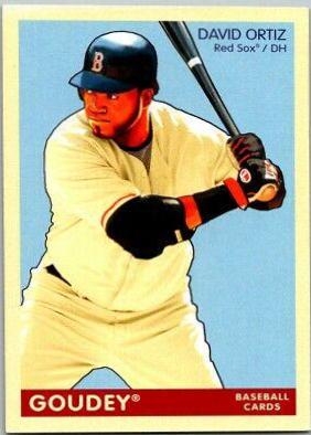 David Ortiz #31 Baseball Cards 2009 Upper Deck Goudey