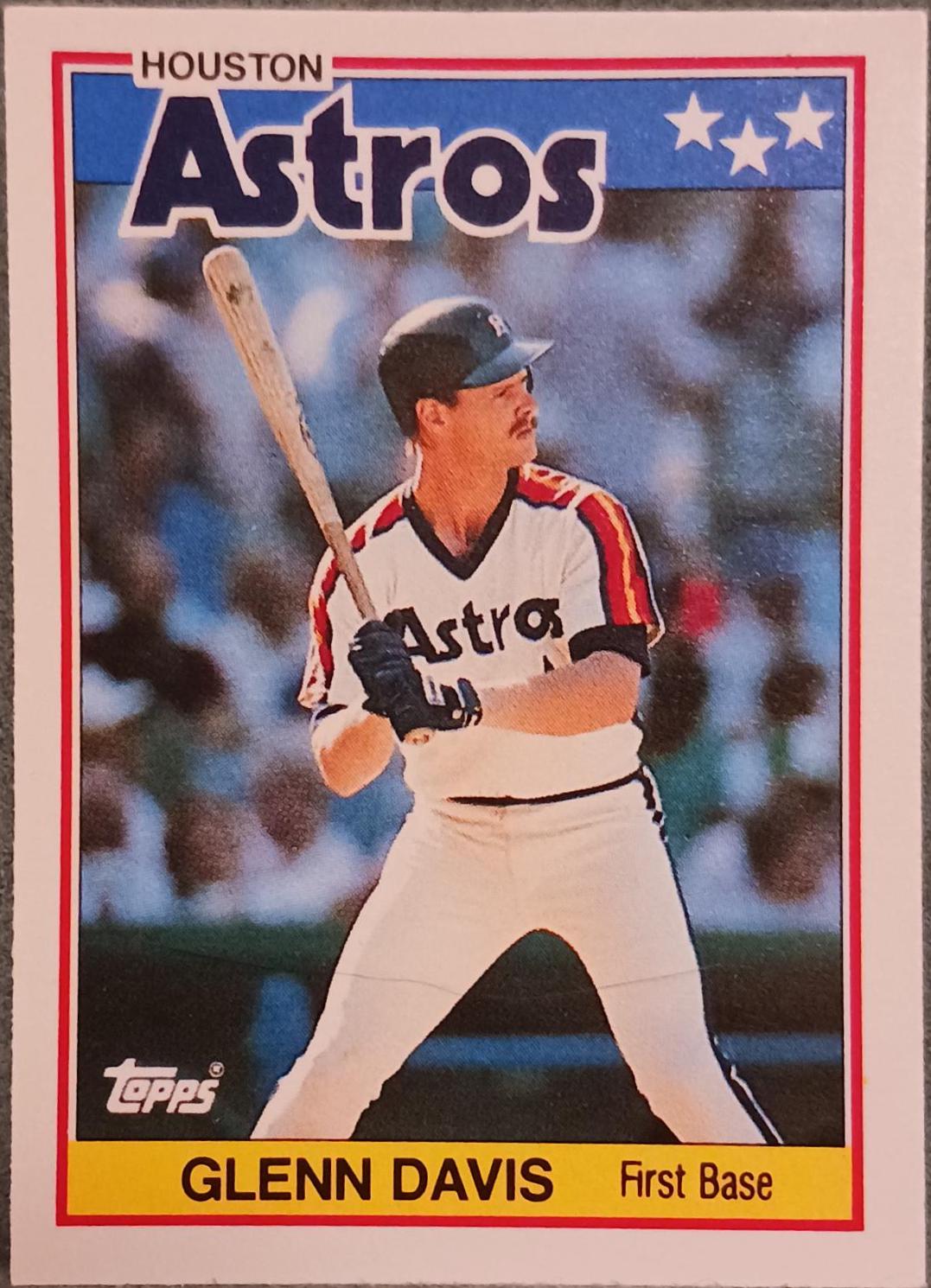 Glenn Davis #19 Baseball Cards 1988 Topps American