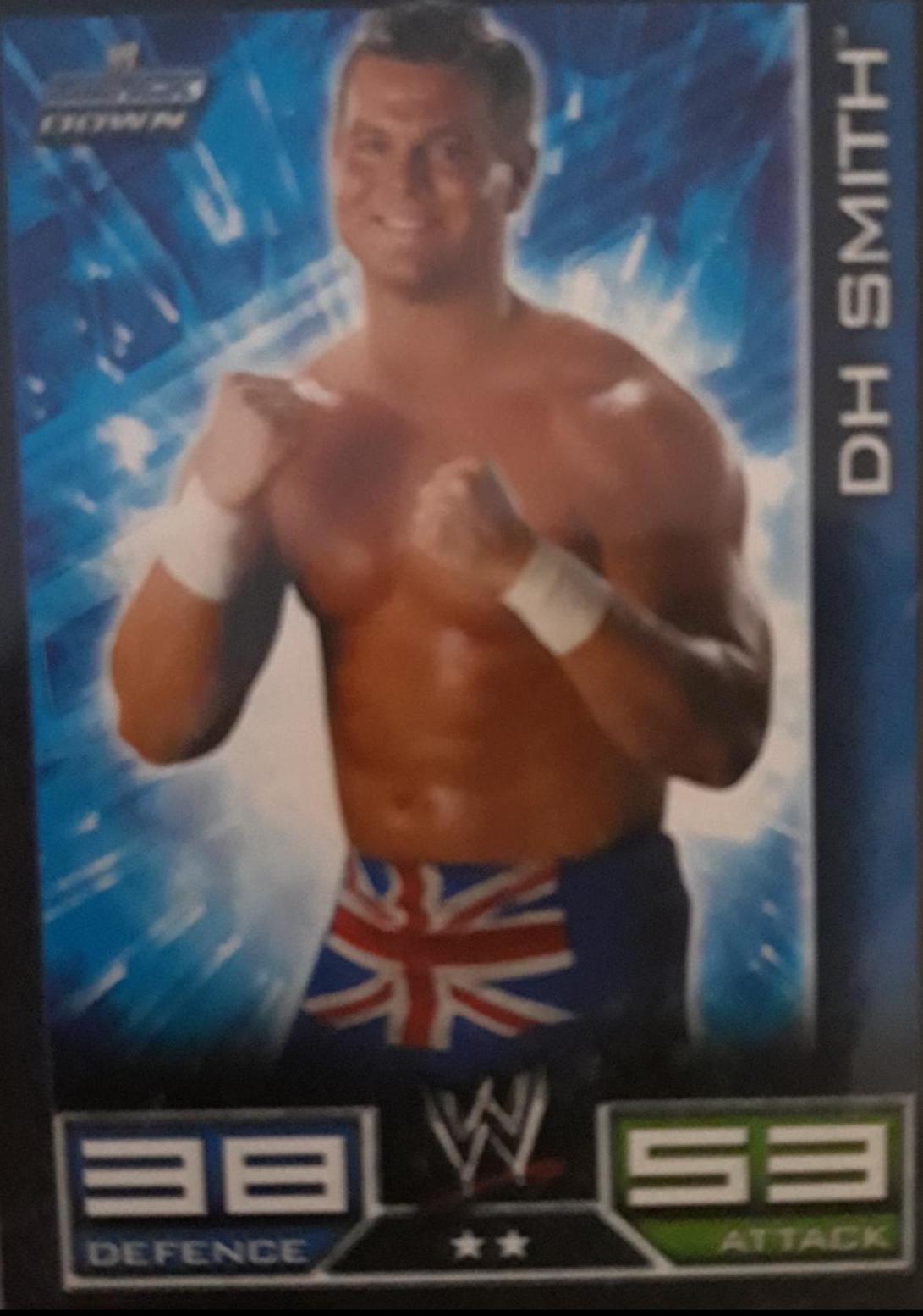 DH Smith Wrestling Cards 2008 Topps WWE Slam Attax