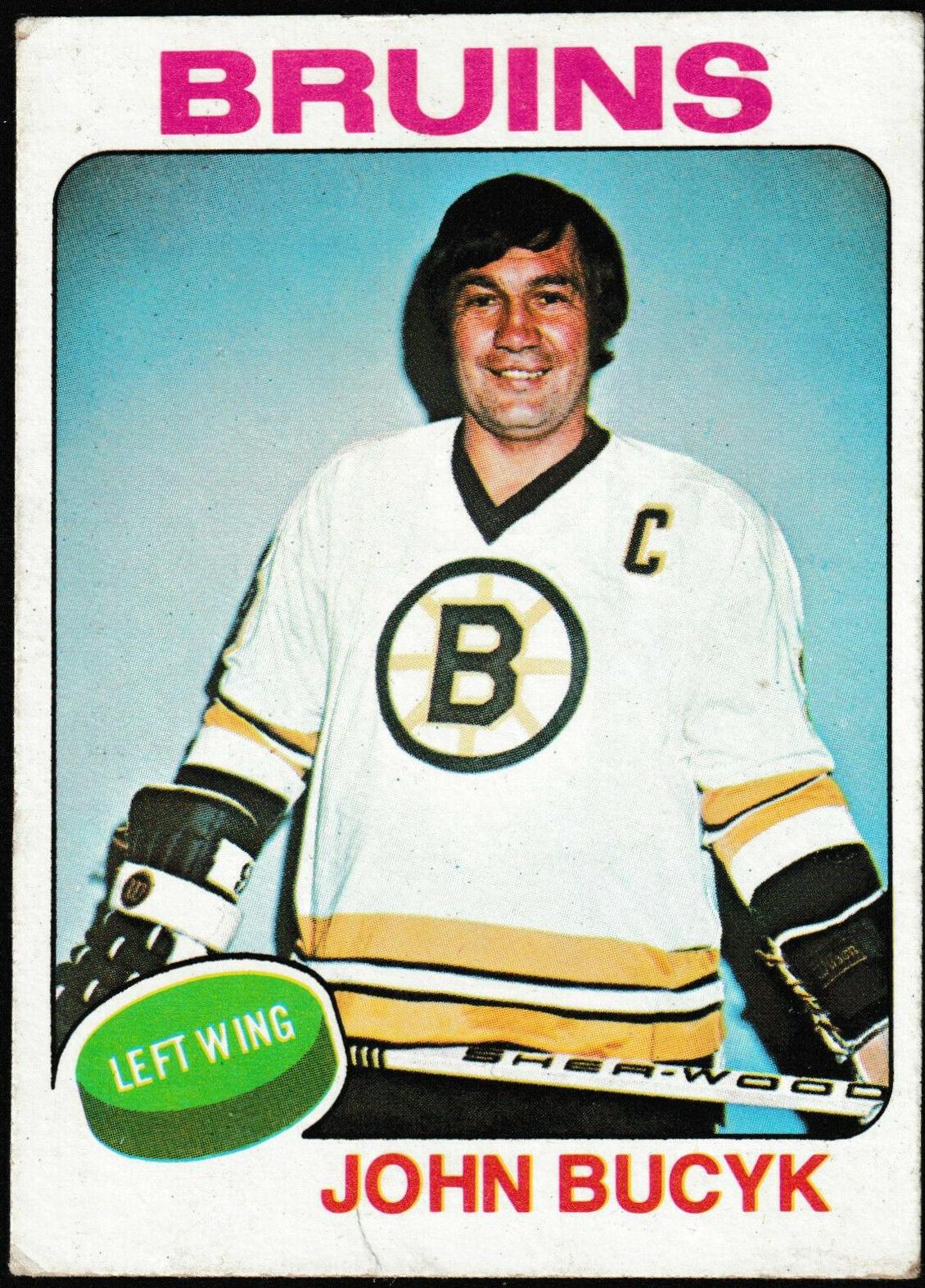 John Bucyk #9 Hockey Cards 1975 Topps