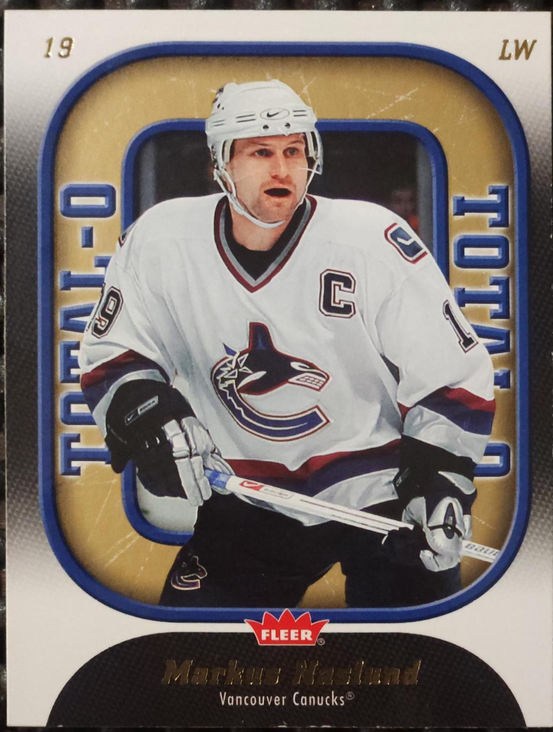 Markus Naslund #24 Hockey Cards 2006 Fleer Total O